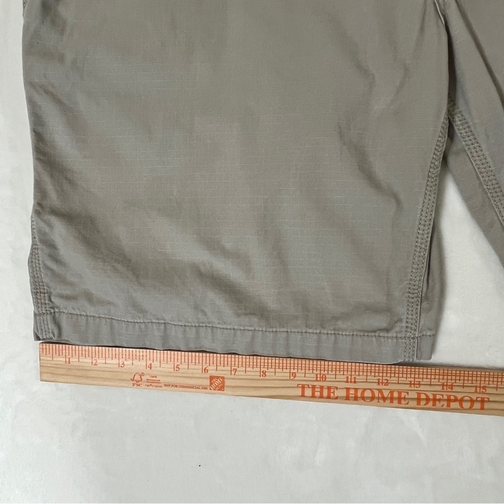 Carhartt Men's Relaxed Fit Canvas Work Shorts Khaki Size 44 Flat Front - Picture 13 of 13